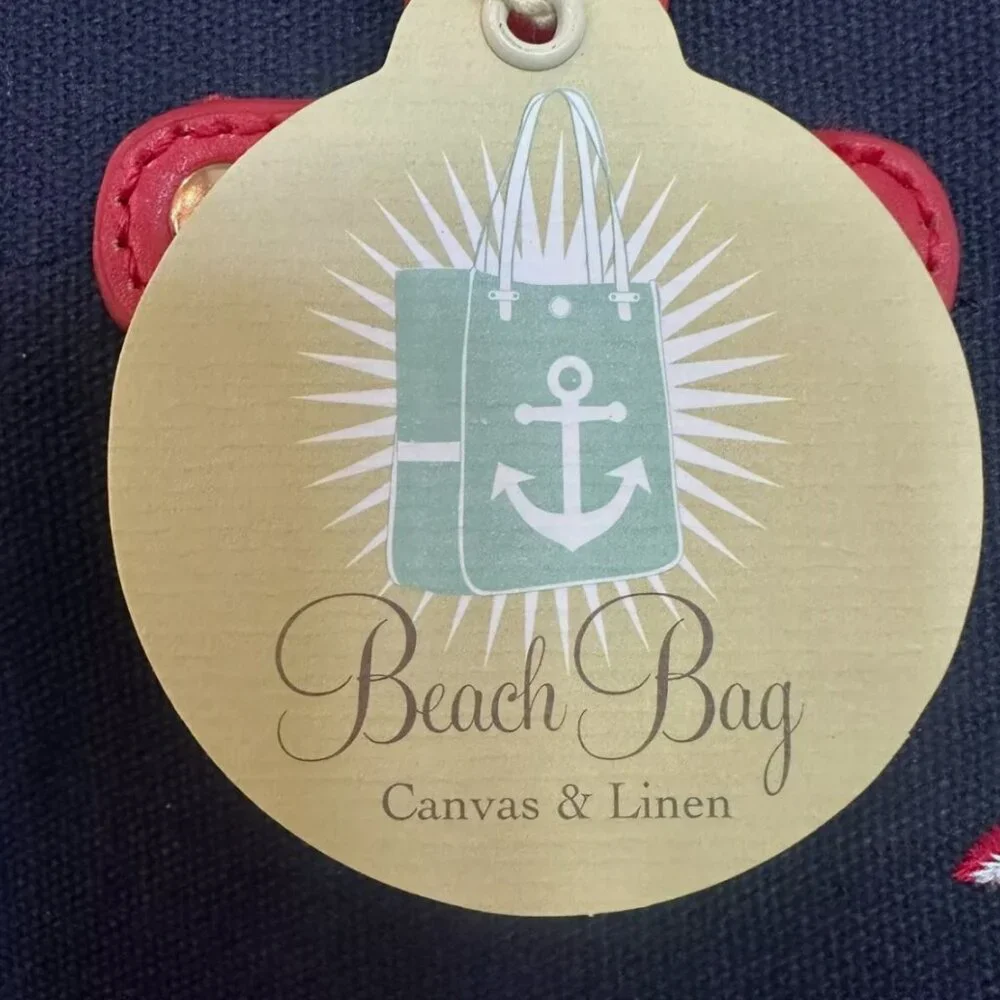 NWT - Spartina 449 Quarterdeck Beach Bag Spartina 449 - Picture 4 of 6
